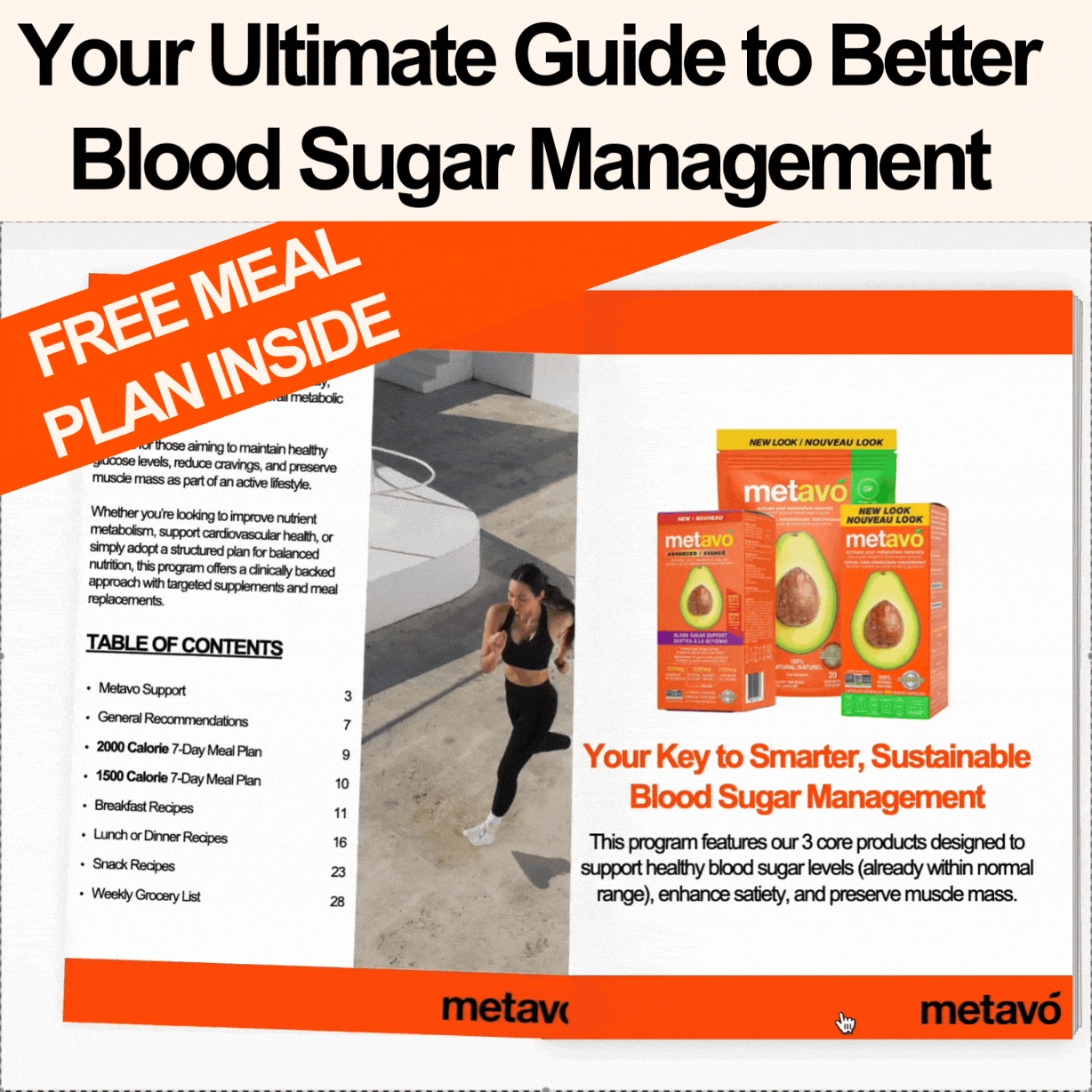 Metavo CAN Metavo GLP-1 Blood Sugar GLP-1 Support Program