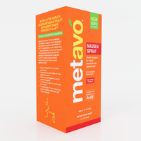 Metavo Nausea Spray with Ginger & Peppermint - Fast-Acting Natural Relief for Upset Stomach & Queasiness