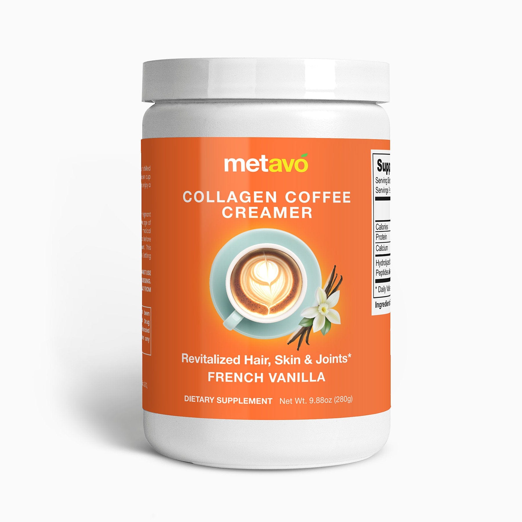 Metavo.com Proteins & Blends Collagen Coffee Creamer
