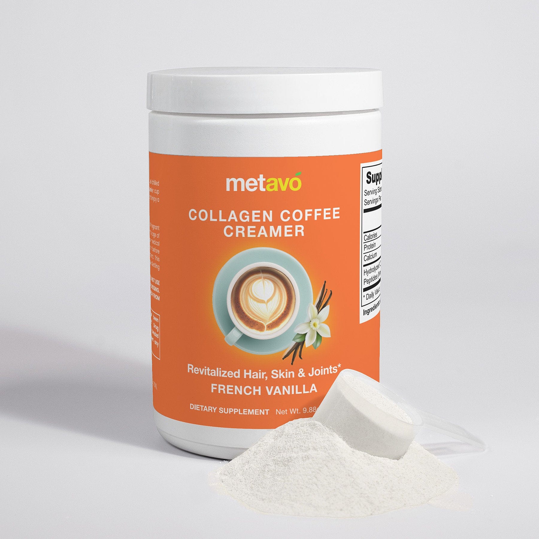 Metavo.com Proteins & Blends Collagen Coffee Creamer