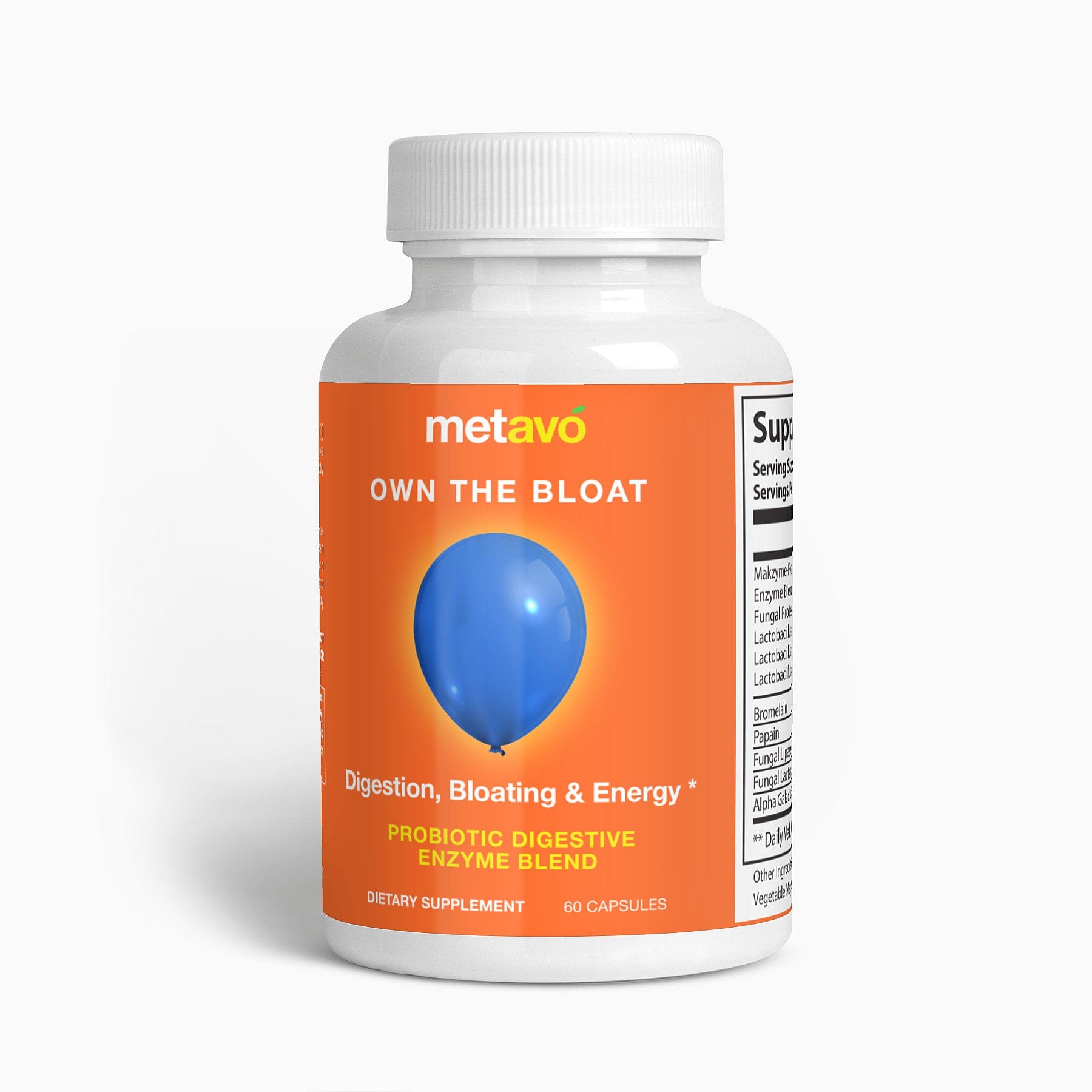 Metavo.com Specialty Supplements Own The Bloat