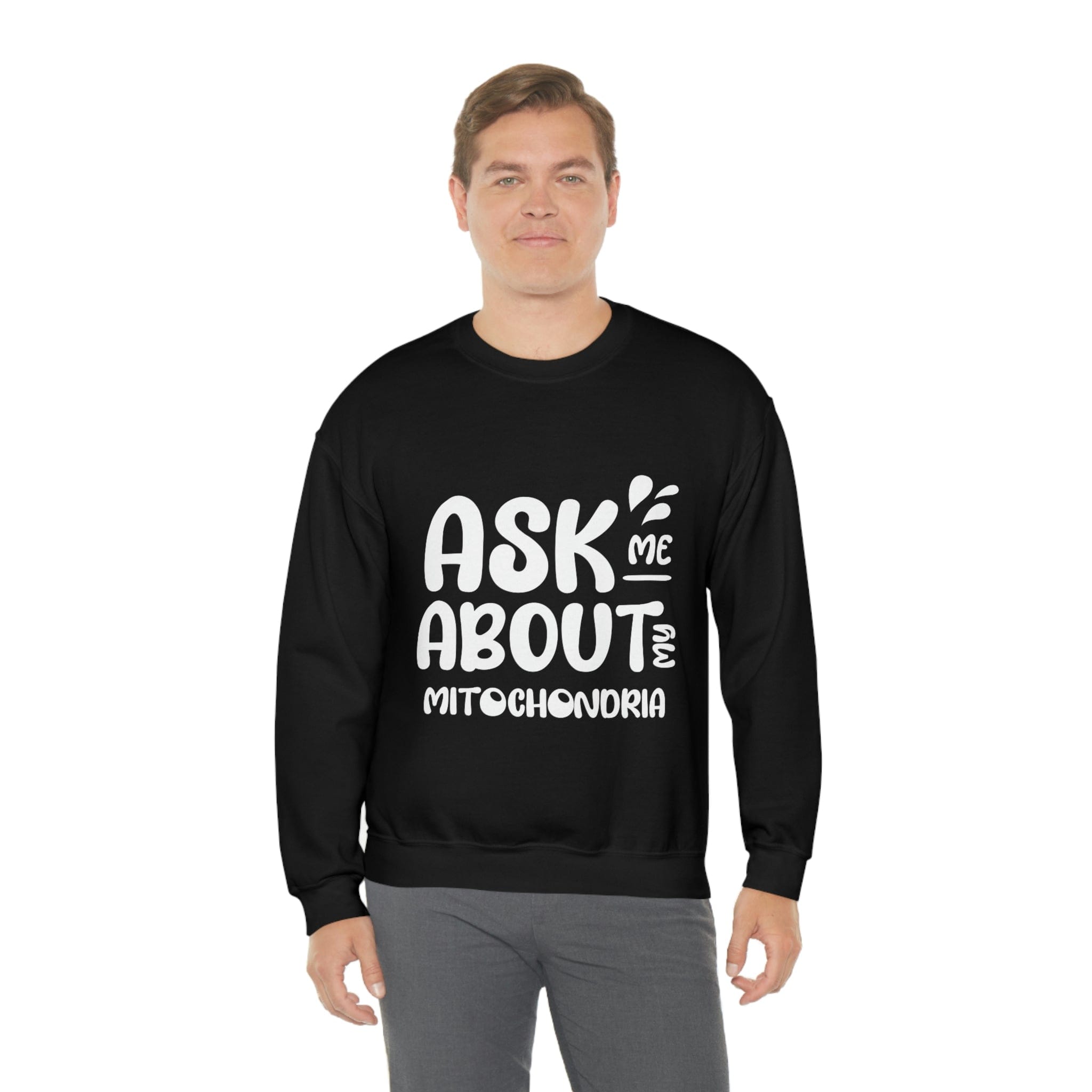 Printify Sweatshirt Mitochondria Unisex Heavy Blend™ Crewneck Sweatshirt