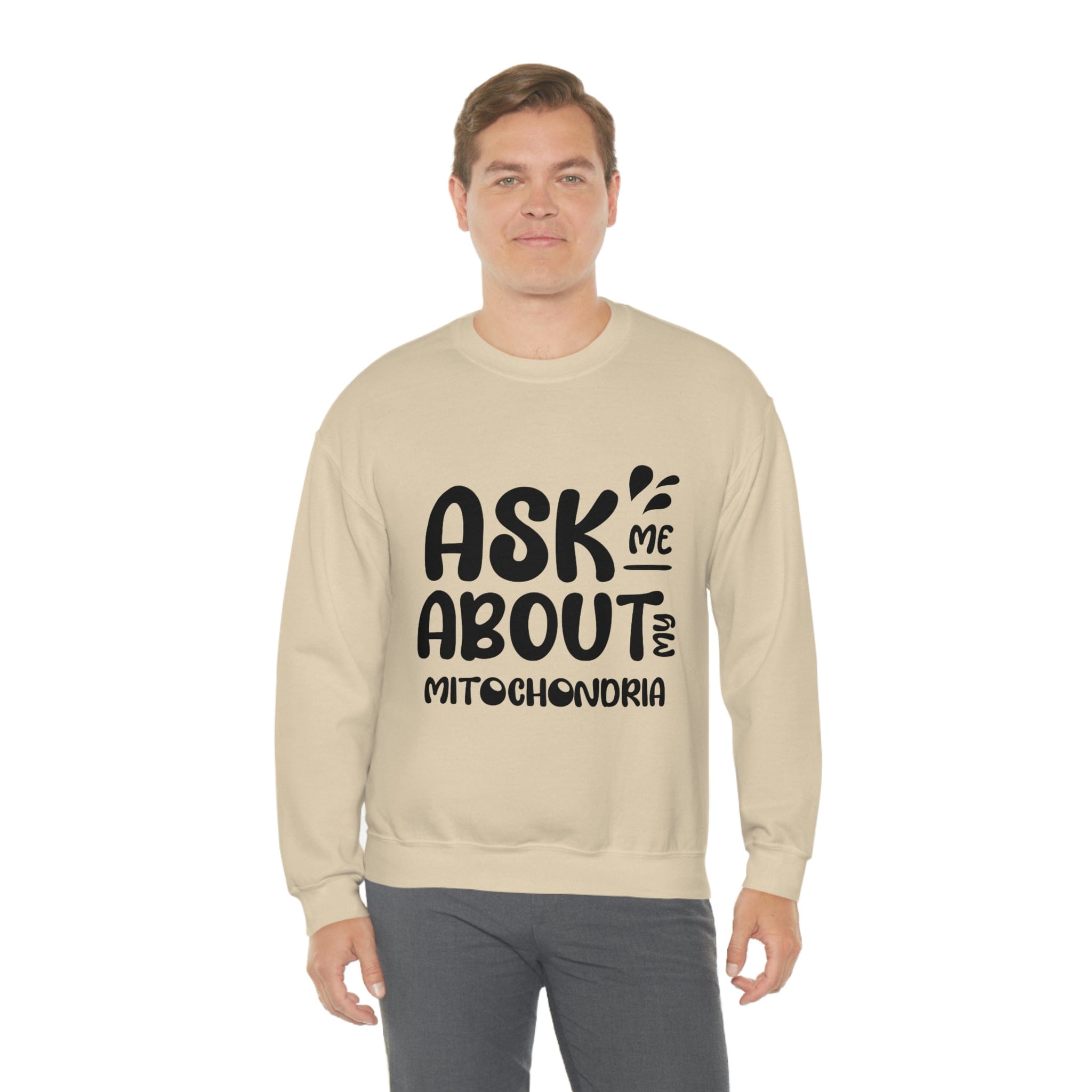 Printify Sweatshirt Mitochondria Unisex Heavy Blend™ Crewneck Sweatshirt