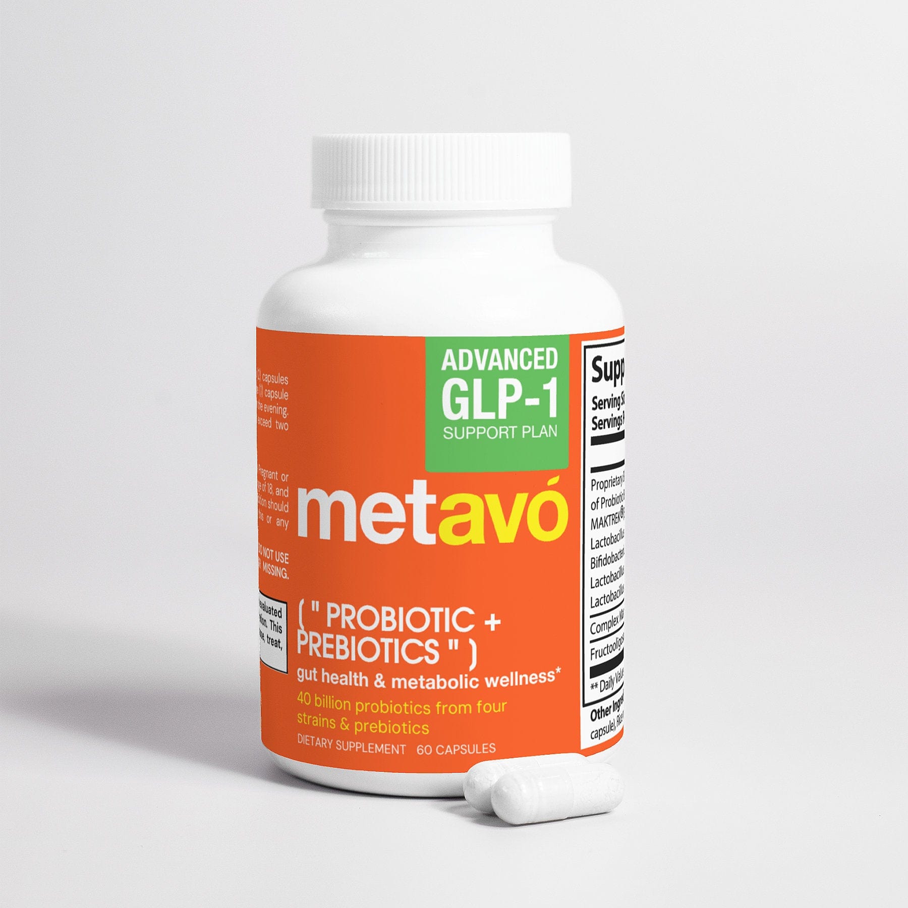 Supliful Specialty Supplements Probiotic 40 Billion with Prebiotics